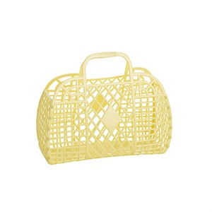 Sun Jellies - Retro Basket Small, Yellow